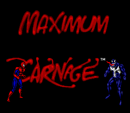 Spiderman and Venom - Maximum Carnage (SS).png (6932 bytes)