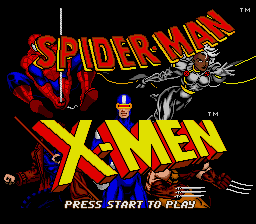 Spiderman and the X-Men - Arcade's Revenge (SS).png (10358 bytes)